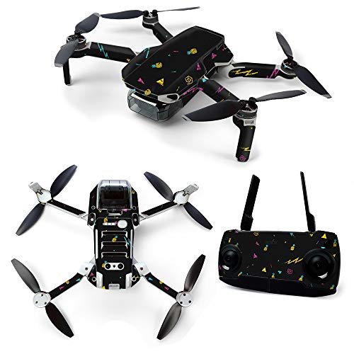 MightySkins Skin for DJI Mavic Mini Portable Drone Quadcopter - Magic Pineapple | Protective, Durable, and Unique Vinyl Decal wrap cover | Easy To Apply, Remove, and Change Styles | Made in the USA (DJMAVMIN-Magic Pineapple) - color: Magic Pineapple