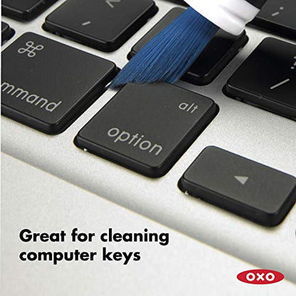 OXO Good Grips Electronics Cleaning Brush - Blue - color: Blue, size: One Size, style: Brush