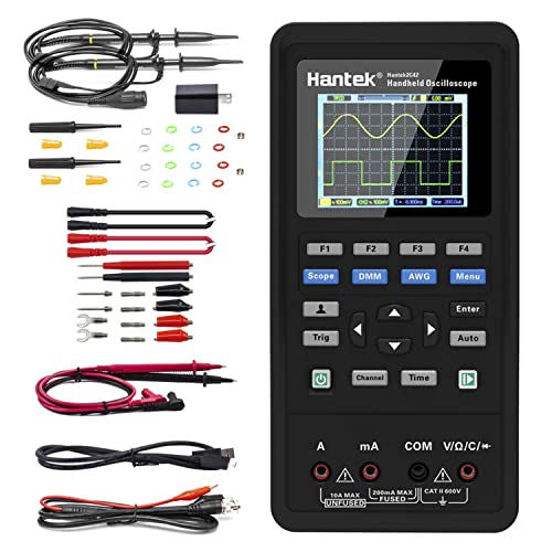 Hantek 2C42 Handheld Oscilloscope Multimeter 40MHz Dual Channel - style: 40MHz 2CH+DMM