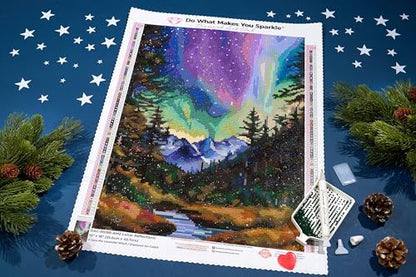 DIAMOND ART CLUB Lunar Reflections Diamond Art Kits for Adults - color: Lunar Reflections