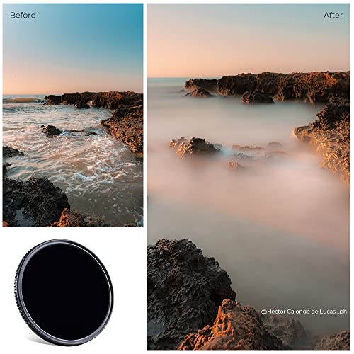 K&F CONCEPT 58mm Variable ND Lens Filter ND3-1000 (1.5-10Stops) D-Series - size: 58MM