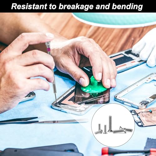 500 Pcs Micro Screw Repair Kit M1.2 M1.4 M2 Self Tapping Tiny Screws