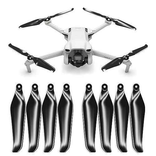 Master Airscrew Stealth Propellers for DJI Mini 3 & Lito 1/X1 - Black, 4 propellers in Set - color: Black