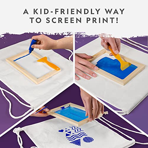 National Geographic Screen Printing Arts and Crafts Kit for Kids - style: Screen Printing Kit