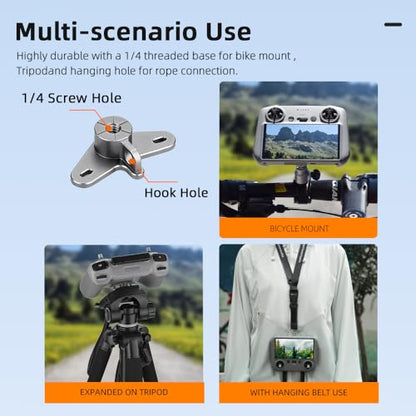 BTG RC 2 1 Remote control Lanyard Strap with 1/4 Screw Hole for DJI RC 1 RC 2 Controller Accessories Lanyard