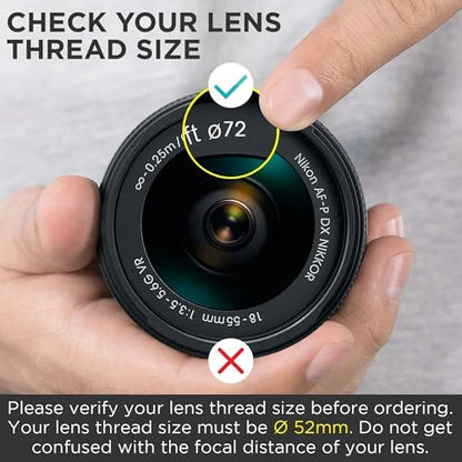 waka 72mm MC UV Filter - Ultra Slim 16 Layers Multi Coated Ultraviolet - size: 72mm