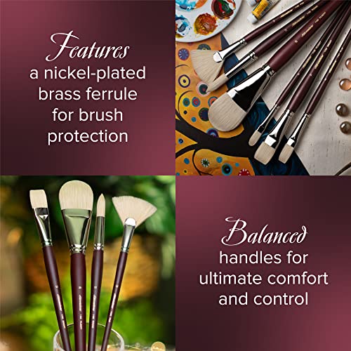 Silver Brush Limited Silverstone Alla Prima Oil Paintbrush Set, 5pc