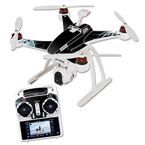 MightySkins Skin Compatible with Blade Chroma Quadcopter Drone wrap Cover Sticker Skins Light Up