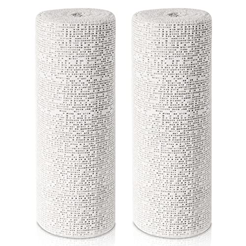 30ft - 211ft Plaster Cloth Rolls White Gauze Strips Wrap Bandages for Craft Belly Cast Mask Making Body Molds Scenery Art(12inch x 30 Feet, White) - size: 12 Inch x 30 Feet