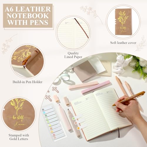 29 Pcs Bible Journaling Supplies Kit, Back to School Gifts - color: Khaki, style: Boho