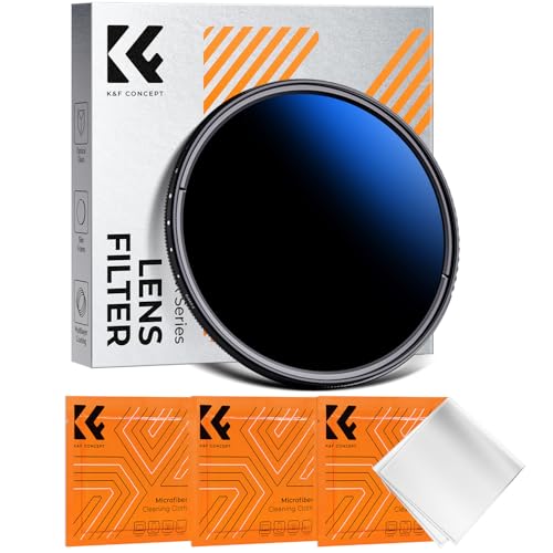 K&F CONCEPT 52mm Variable ND2-2000 (1-11 Stops) ND Camera Lens Filter - size: 52mm