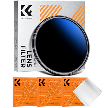 K&F CONCEPT 82mm Variable ND2-2000 (1-11 Stops) ND Camera Lens Filter - size: 82mm