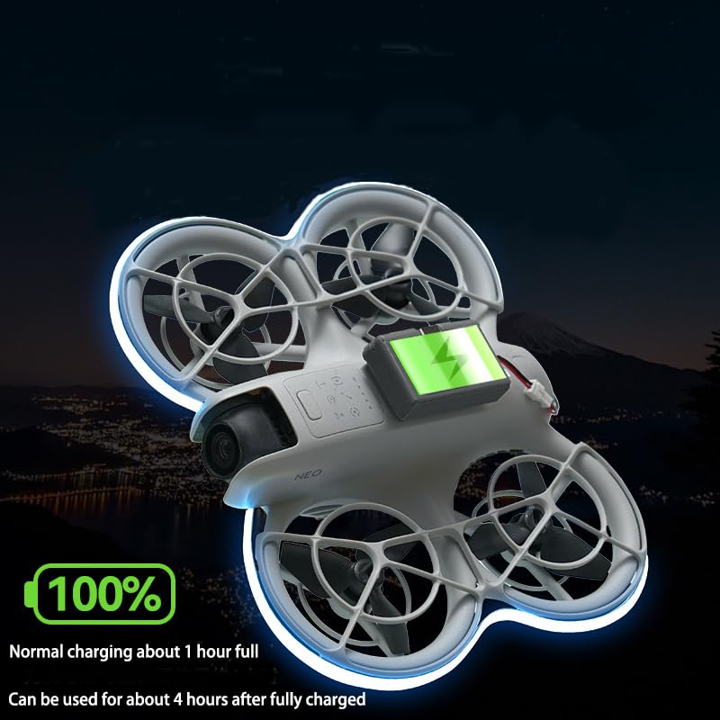 LED Light Strip For DJI Neo Night Flight Warning Light Strip Drone Accessories (Blue) - color: Blue