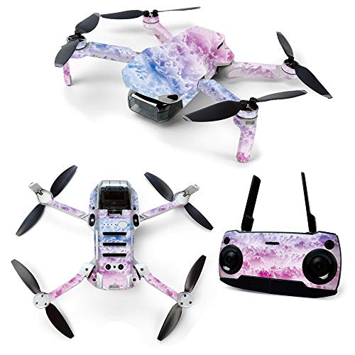 MightySkins Skin for DJI Mavic Mini Portable Drone Quadcopter - Candy Clouds | Protective, Durable, and Unique Vinyl Decal wrap cover | Easy To Apply, Remove, and Change Styles | Made in the USA (DJMAVMIN-Candy Clouds) - color: Candy Clouds