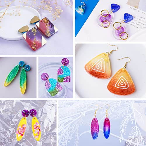 LET'S RESIN Earring Resin Molds, 171Pcs Jewelry Making Kit - color: Geometric Earring Molds