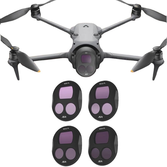 Coyktonty Lens Filter for DJI Mavic 4 Pro Drone (ND8PL+ND16PL+ND32PL+ND64PL) - color: ND8PL+ND16PL+ND32PL+ND64PL