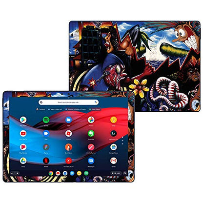 MightySkins Skin Compatible with Google Pixel Slate 12.3" (2018) - Alternate Reality | Protective, Durable, and Unique Vinyl Decal wrap Cover | Easy to Apply, Remove | Made in The USA - color: Alternate Reality