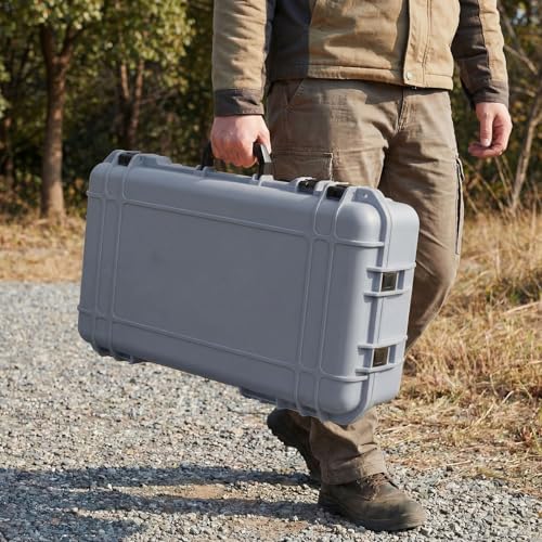 Relaxweex 22.4 x 16.1 x 10.2 Inch Hard Case, Grid Shell, Gray - color: Gray, size: 22.4 x 16.1 x 10.2 Inch, style: Grid Shell