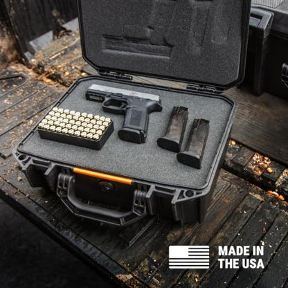 Pelican Vault V200 Hard Case (Camera, Pistol, Gear, Equipment) - color: Black, style: Empty Case