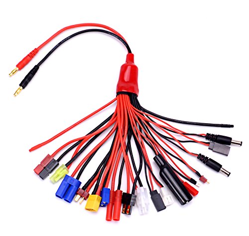 Readytosky 19 in 1 Lipo Battery Charger Adapter Convert Cable