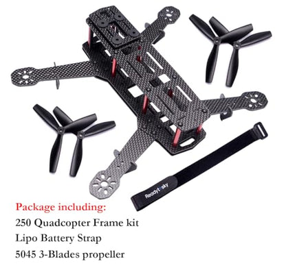 Readytosky 250mm FPV Racing Drone Frame 5 Inch Carbon Fiber Quadcopter