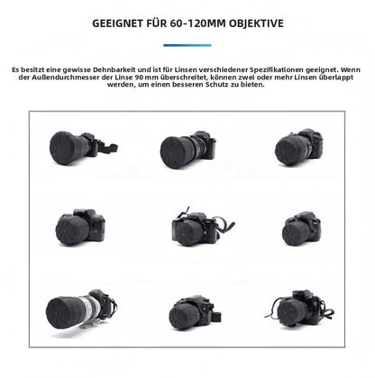 60–120mm Universal Camera Lens Cap Cover - Fits 99% DSLR Lenses, Element Proof, Lifetime Coverage, Single (TH-002 2pcs) - size: TH-002 2pcs