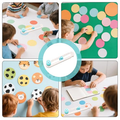 Circle Cutter,Circle Paper Cutter,Adjustable Any Size 2-20cm Diy Circle Cutter Paper,Scrapbooking Cutting Tools,For Crafts, Come With Bottom Blade Guard, Easy Operation And Smooth Cutting