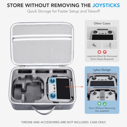 Lykus Spartan N230 Carrying Case/Bag for DJI Neo 2 and RC2/RC-N3 Controller - size: Bag Case