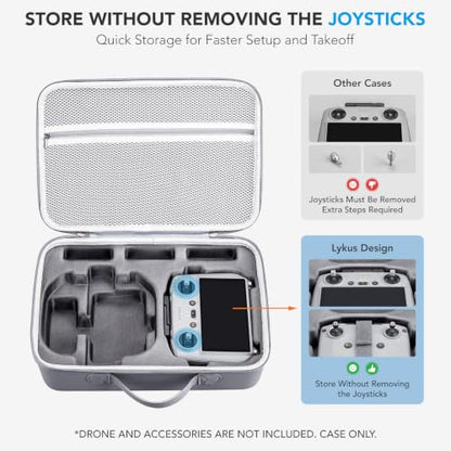 Lykus Spartan N230 Carrying Case/Bag for DJI Neo 2 and RC2/RC-N3 Controller - size: Bag Case