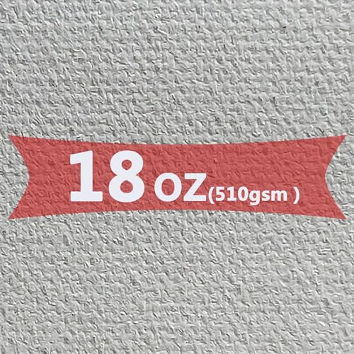 Art Supplies Painting Canvas Roll for Painting 38" Wide x 16.4ft Long (5m Roll) - 18 oz Heavyweight Cotton and Linen Blend Blank Oil Painting Canvas Roll for Oil and Acrylic Painting