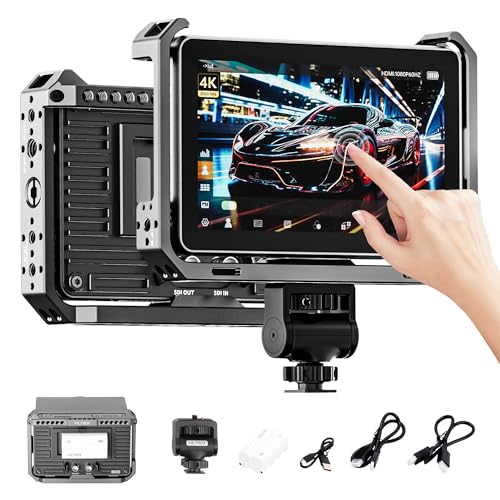 VILTROX DC-X3 6 Inch IPS Touchscreen Camera Field Monitor with Rig Cage