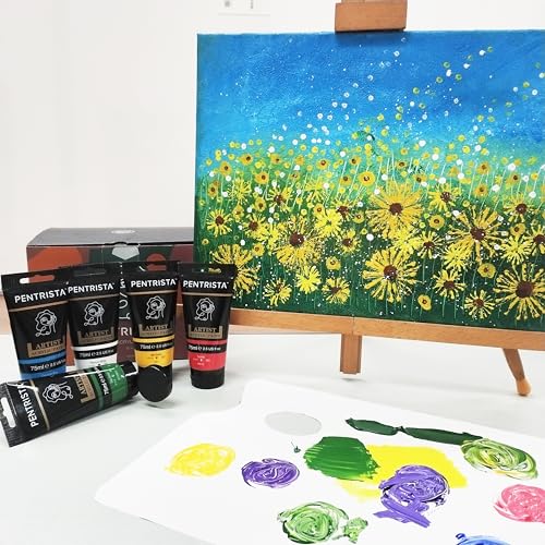 Professional Heavy Body Acrylic Paint Sets-12 Colors(75ml/2.54oz) - color: 12 colors