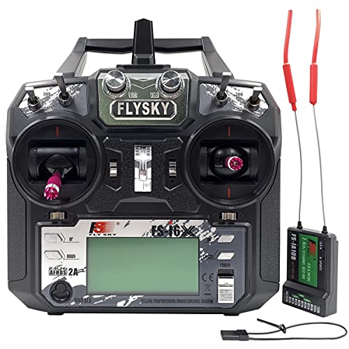 FLYSKY FS-i6X 10CH RC Transmitter w/FS-iA10B Receiver for RC Quadcopter Car