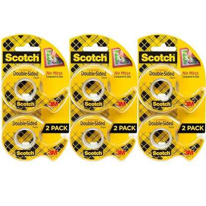 3m - Scotch Permanent Doublesided Tape 6 Rolls (237)