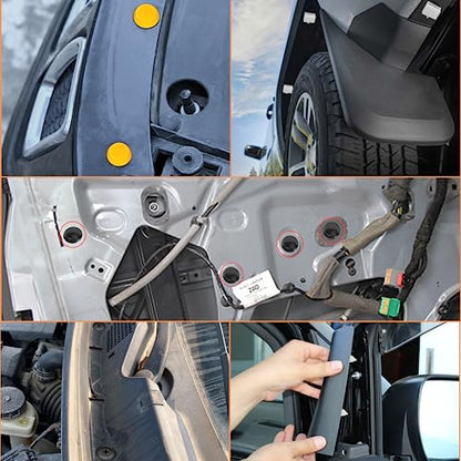 GOOACC 1001PCS Universal Car Clips Mixed Auto Retainer Rivet Push Clips - color: 1000Pcs Mixed Clips + 1 Remover