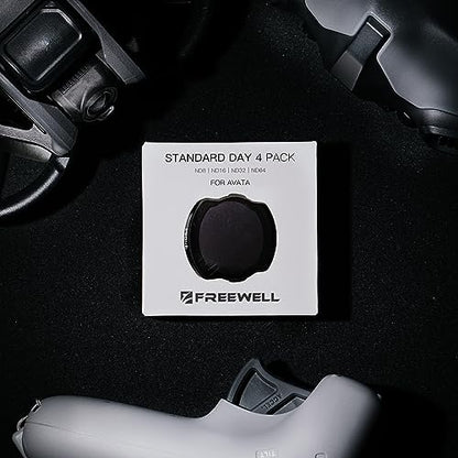 Freewell Standard Day – 4Pack ND8, ND16, ND32, ND64 Filters Compatible with Avata Drone(NOT Compatible with AVATA 2)