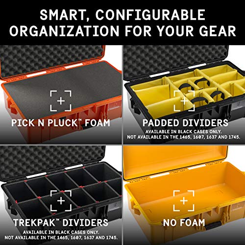 Pelican Air 1605 Case With Foam - Yellow - color: Yellow, size: With Foam