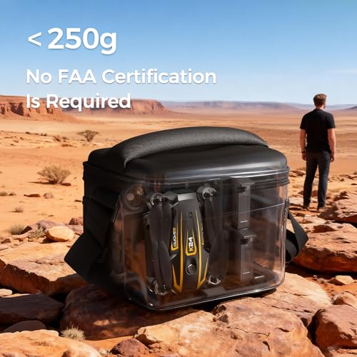 FPV Drone with Camera 4K for Adults,Big Screen on Remote Controller,2 pcs Batteries and Carrying Case,Gift for Men,Easy Fly Quadcopter for Beginners with Optical Flow Positioning
