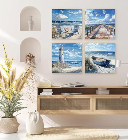 4 Pack Diamond Art Kits for Adults Funny Diamond Painting Kit for Beginner - color: DP03183