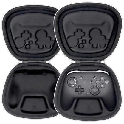 sisma Carrying Case Compatible with Nintendo Switch 2 Pro Controller, Buttons & Joysticks Full Protection, Hard Shell Original Switch Controller Travel Storage Case, Black - color: Black Special Edition