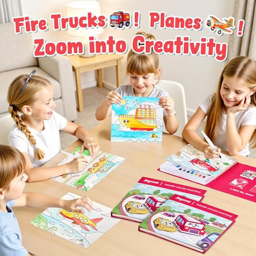 JoyCat Paint with Water Coloring Books for Toddlers (Transportation) - style: Transportation