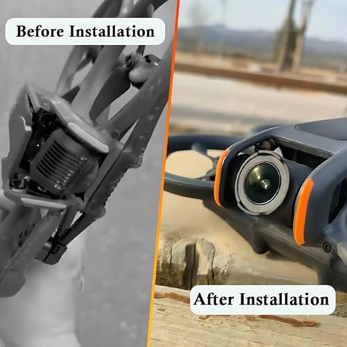 Gimbal Protector Bracket Replacement for DJI Avata 2,Gimbal Front Mount for DJI Avata 2 Gimbal Repair Parts