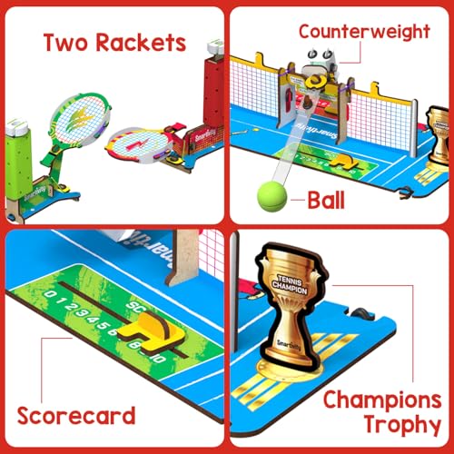 Smartivity DIY Tabletop Tennis Game for Kids 6-12 Years - style: Tabletop Tennis