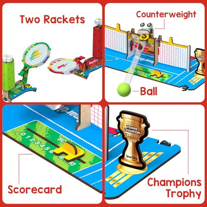 Smartivity DIY Tabletop Tennis Game for Kids 6-12 Years - style: Tabletop Tennis