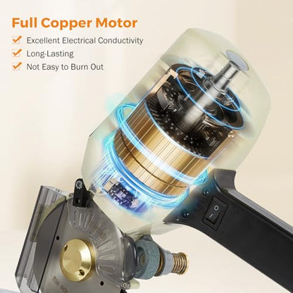 BEAMNOVA Electric Rotary Cutter for Fabric, Cloth Cutting Machine