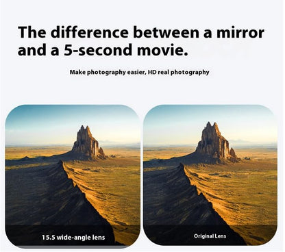 Coyktonty Wide-Angle Lens/Filter Compatible with DJI Mavic 4 Pro(15.5MM/108° Wide-Angle Shooting Range)