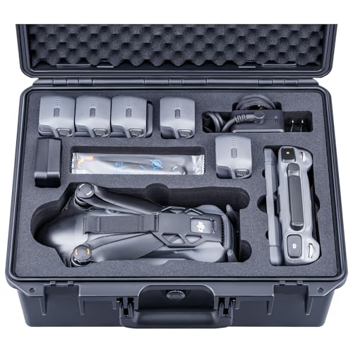Lykus Titan M400 Hard Case for DJI Mavic 4 Pro and DJI RC Pro 2/RC2 - color: Black