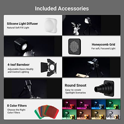 SmallRig RM01 Mini LED Video Lighting Kit, Lume Cube Portable Camera Light - size: 1 Pack
