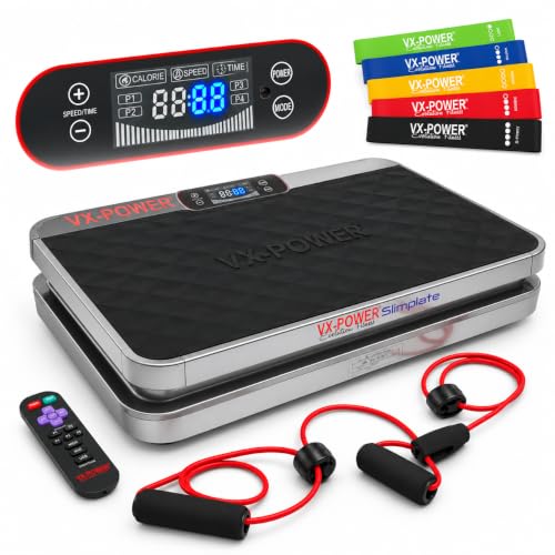 VX-Power Slimplate Digital Vibration Plate Exercise Machine