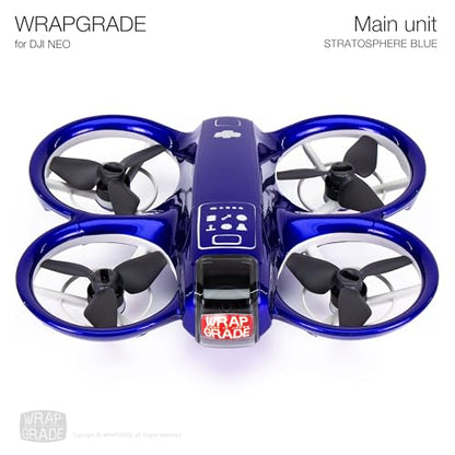WRAPGRADE Skin Sticker Compatible with DJI NEO Full Wrap (Stratosphere Blue) - color: Stratosphere Blue
